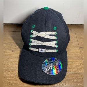Zephyr NHL Vancouver Canucks Lacer "Original" Curved Bill SnapBack Hat Brand